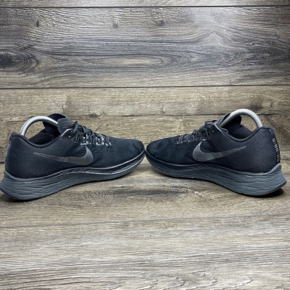 Nike Men Shoe Zoom Fly Size 8.5M Black Athletic Running Sneaker Pre Owned - Picture 5 of 11